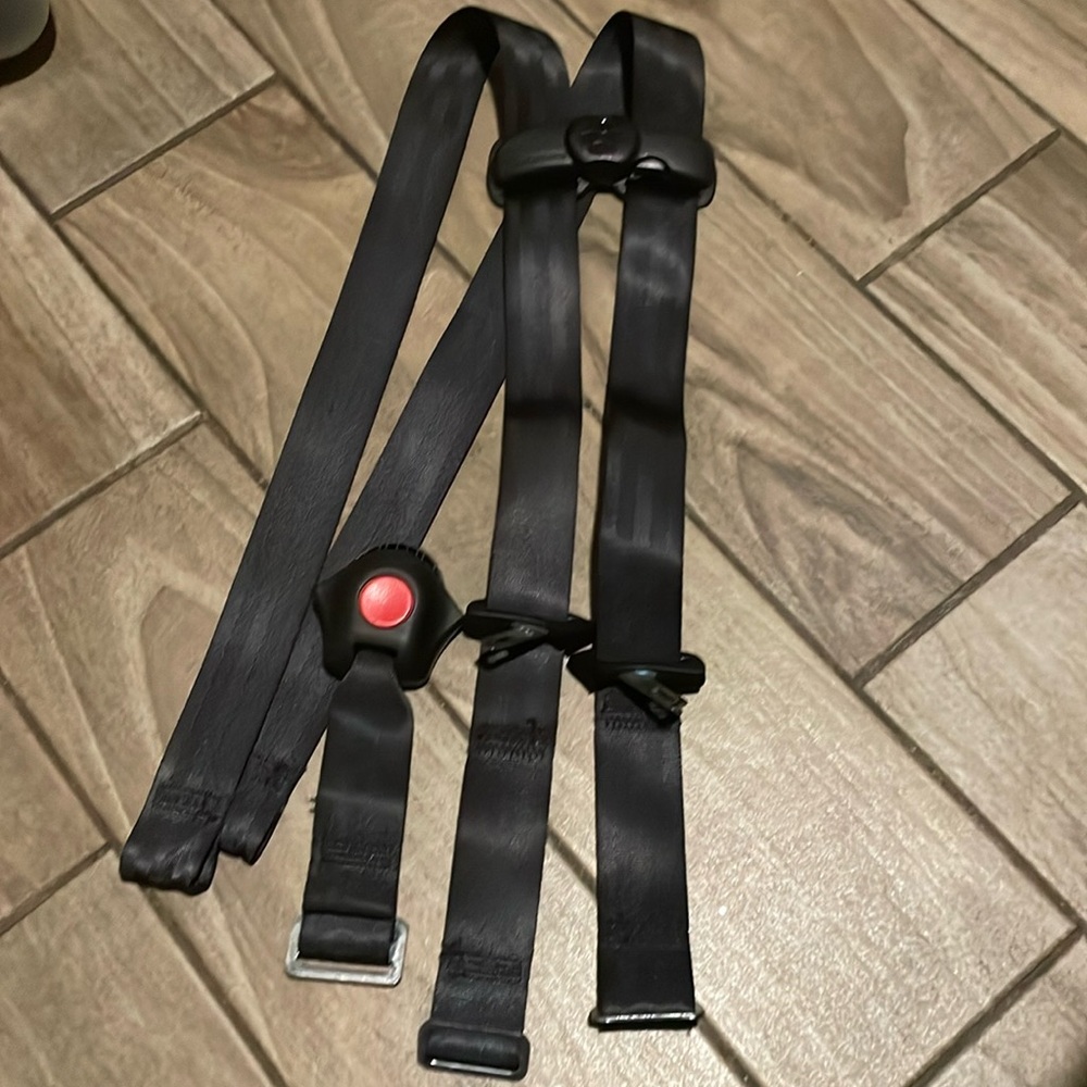 Britax car seat straps.